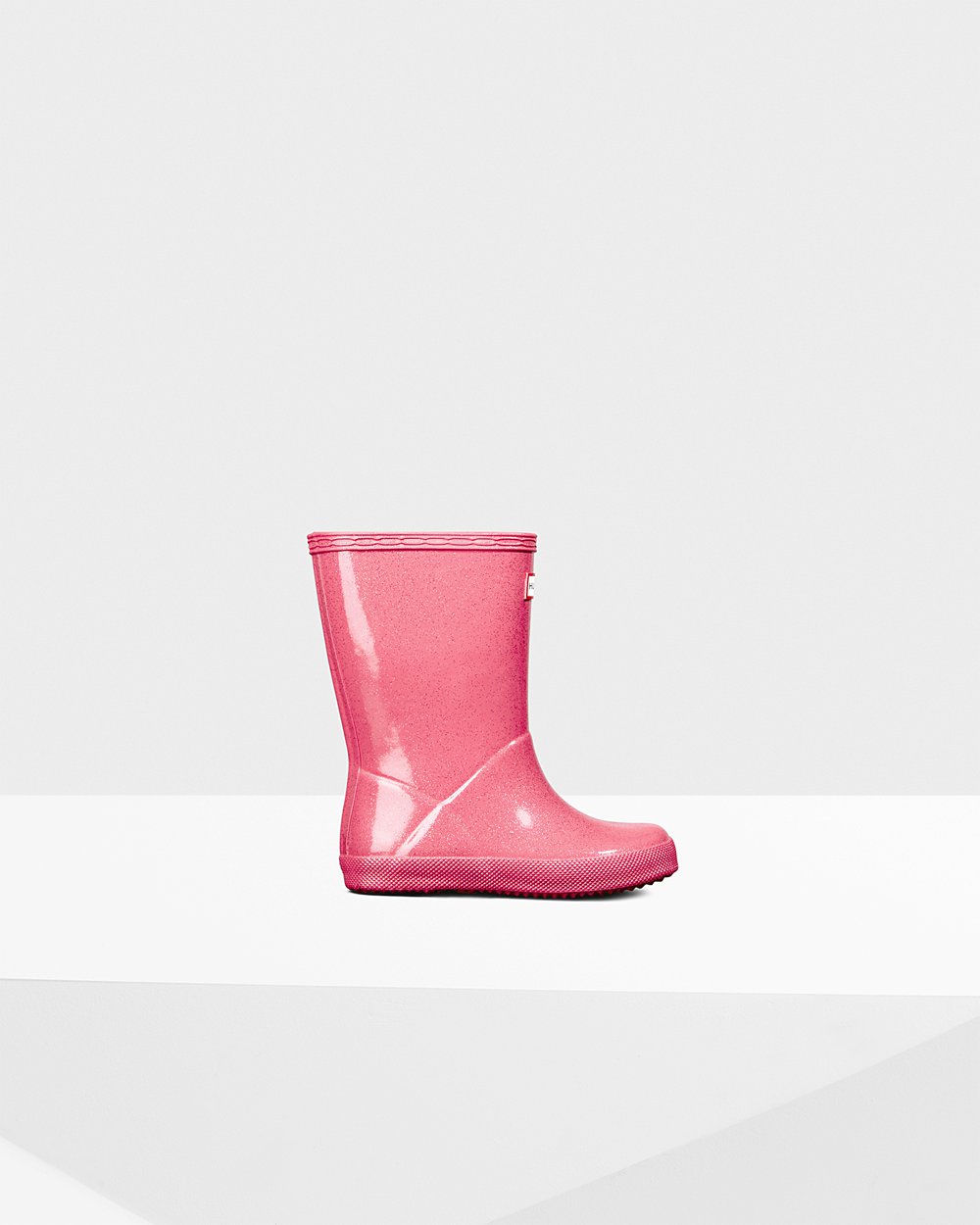 Botas de Lluvia Hunter Niños - Original First Classic Starcloud - Rosas - SXZNCOG-50